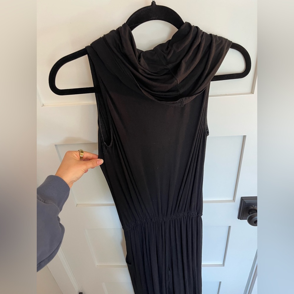Max Studio Size XS Black Sleeveless Jumpsuit